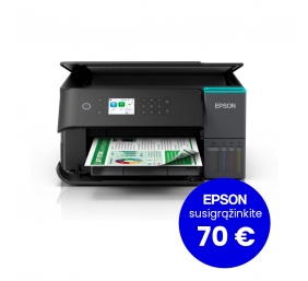 Epson Multifunctional printers | EcoTank L6360 | Inkjet | Colour | A4 | Wi-Fi | Black
